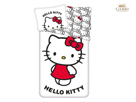 Povlečení Hello Kitty 140x200, 70x90 cm