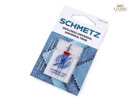 Dvojjehla universal 4,0/90 Schmetz na kartě