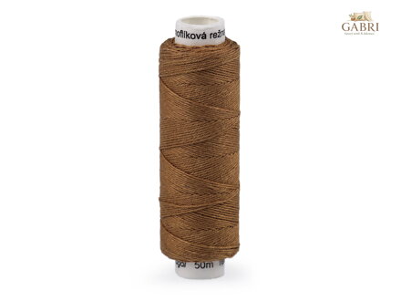 Nitě lněné knoflíkové 50 m