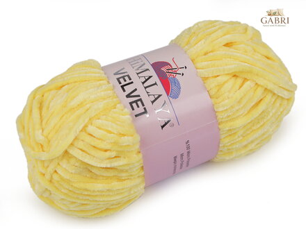 Pletací žinylková příze Velvet 100 g