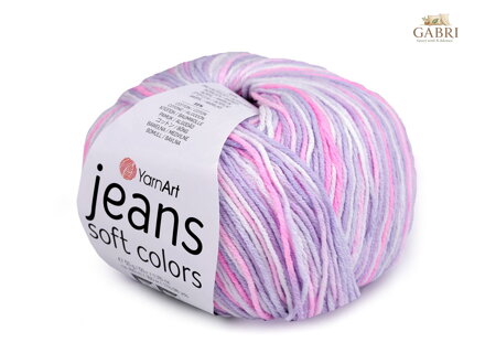 Pletací příze Jeans Soft Color 50 g