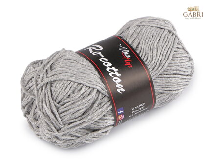 Bavlněná pletací příze Re-Cotton 50 g