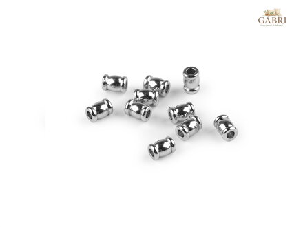 Korálky mezidíly z nerezové oceli 5x7 mm