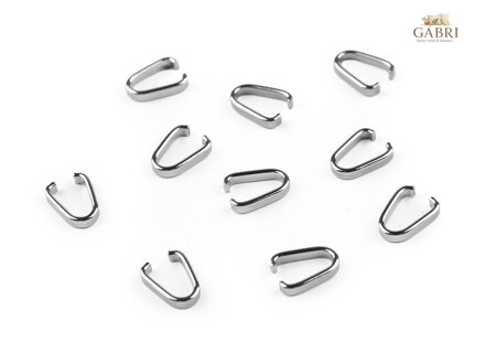 Šlupna z nerezové oceli 2x10 mm