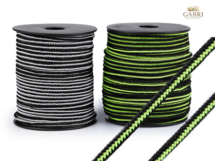 Kulatá pruženka Ø2,5 mm připomínající zip