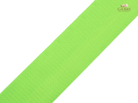 Hladký oboustranný popruh s leskem šíře 50 mm