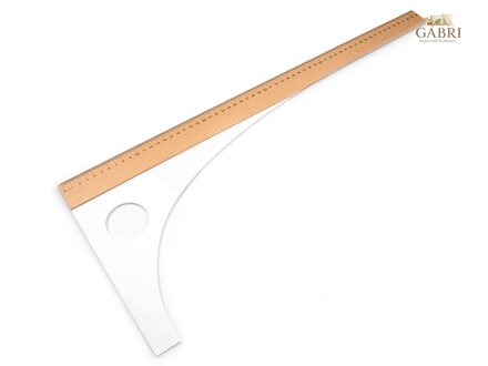 Krejčovský příložník délka 60 cm, 80 cm