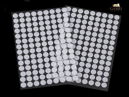 Suchý zip samolepicí kolečka Ø10 mm
