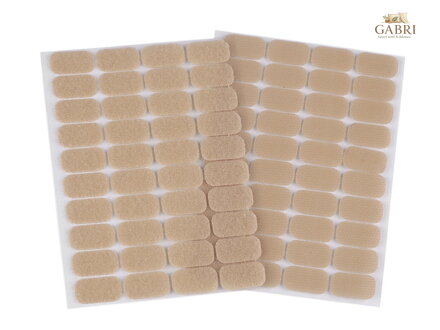 Suchý zip samolepicí obdélníčky 15x25 mm