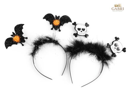 Čelenka do vlasů - Halloween, čarodějnice