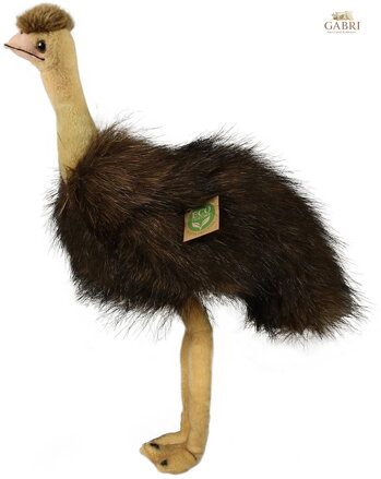 PLYŠ Pták Pštros Emu 28cm Eco-Friendly *PLYŠOVÉ HRAČKY*
