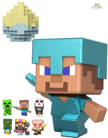 MINECRAFT Mini figurka ve vajíčku různé druhy s překvapením