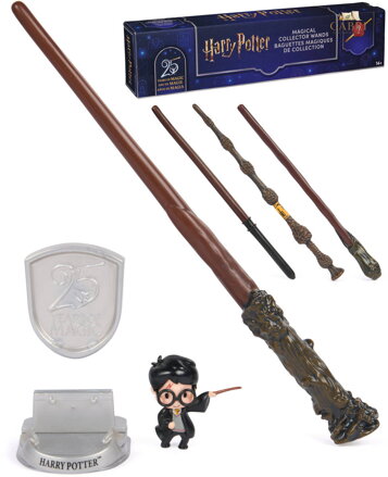 SPIN MASTER Kouzelnická hůlka Harry Potter k 25. výročí s překvapením