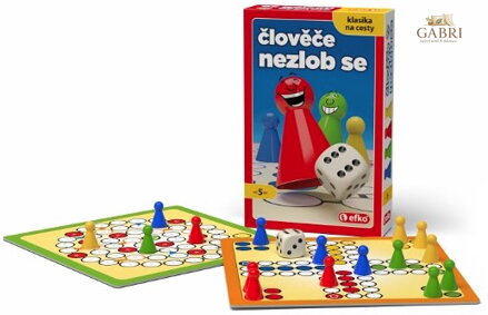 EFKO Hra ČLOVĚČE NEZLOB SE cestovní *SPOLEČENSKÉ HRY*