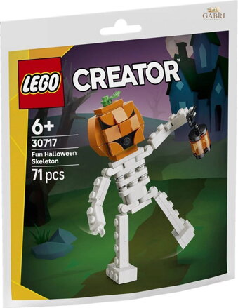 LEGO CREATOR Zábavný halloweenský kostlivec 30717 STAVEBNICE