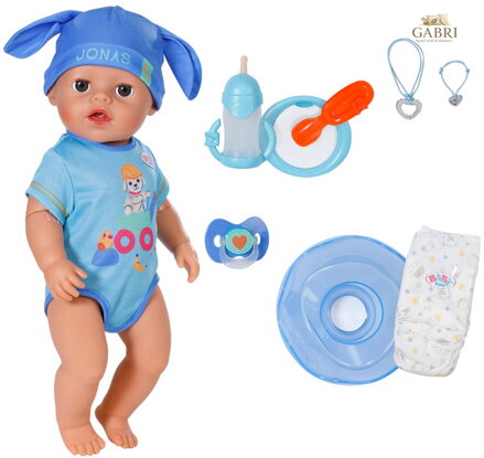 ZAPF BABY BORN Panenka Jonas s kouzelnou rukou miminko s doplňky