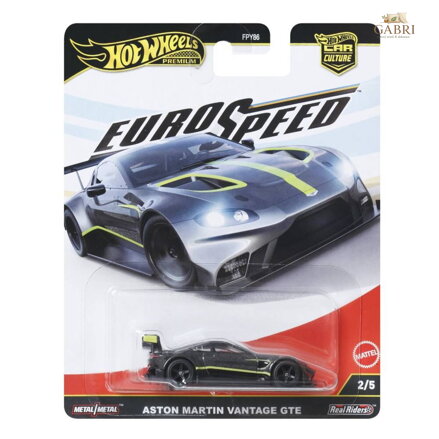 MATTEL HOT WHEELS Prémiové auto - car culture - Aston Martin Vantage GTE 1:64