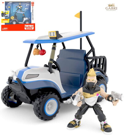 Fortnite Battle Royale W2 Auto herní set s figurkou a doplňky plast