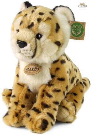 PLYŠ Gepard 28cm sedící Eco-Friendly *PLYŠOVÉ HRAČKY*