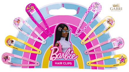 MATTEL BRB Barbie dětské sponky do vlasů set 8ks mix
