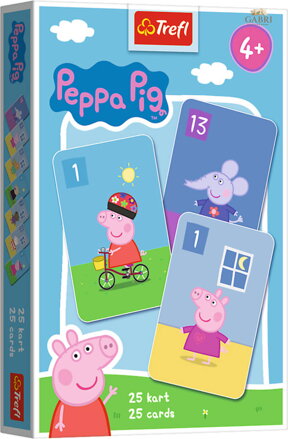 TREFL HRA Karetní Černý Petr Prasátko Peppa Pig *SPOLEČENSKÉ HRY*