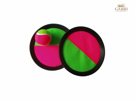 Hra LAMBÁDA 20 cm  CATCH BALL na suchý zip