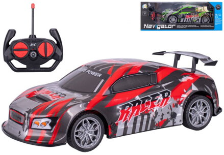 RC Auto na vysílačku závodní 27MHz na baterie Světlo Zvuk 2 barvy