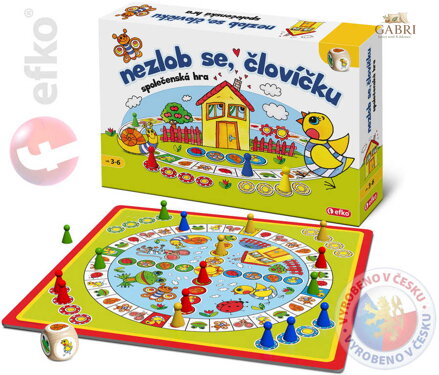 EFKO Hra ČLOVÍČKU NEZLOB SE *SPOLEČENSKÉ HRY*