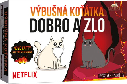 ADC Hra Výbušná koťátka: Dobro a zlo *SPOLEČENSKÉ HRY*