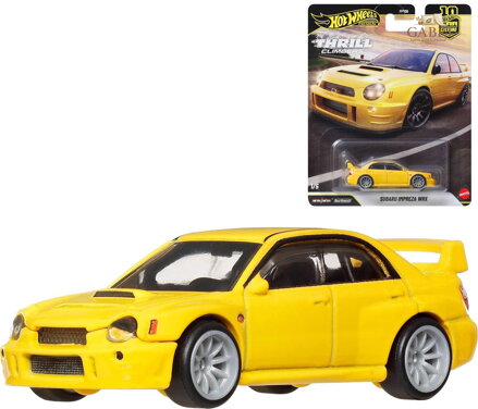 MATTEL HOT WHEELS Car Culture auto angličák Subaru Impreza kov