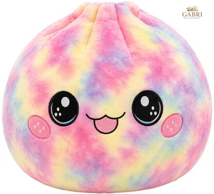 PLYŠ Knedlíček Kawaii Bao 25cm duhový Plush Friends *PLYŠOVÉ HRAČKY*