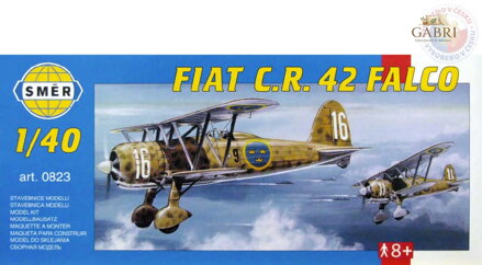 SMĚR Model letadlo Fiat CR 42  1:40 (stavebnice letadla)