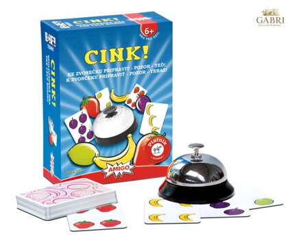 PIATNIK Hra CINK! postřehová karetní *SPOLEČENSKÉ HRY*
