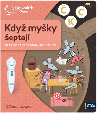 ALBI Kouzelné čtení Kniha interaktivní Když myšky šeptají