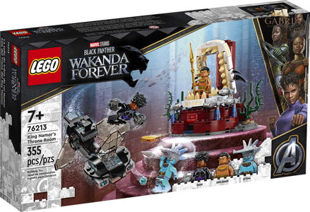 LEGO MARVEL Black Panther: Trůnní sál krále Namora 76213 STAVEBNICE