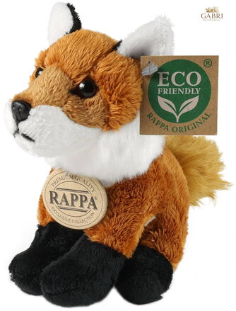PLYŠ Liška 13cm sedící Eco-Friendly *PLYŠOVÉ HRAČKY*