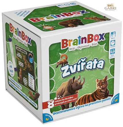 ADC BRAINBOX HRA Zvířata *SPOLEČENSKÉ HRY*