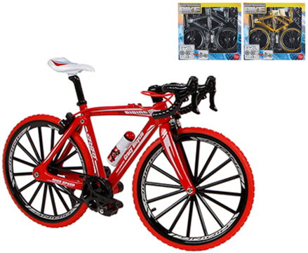 Závodního kolo kovové 20cm skládací bicykl stavebnice 3 barvy