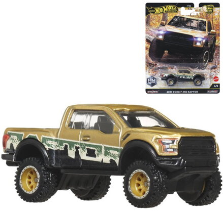 MATTEL HOT WHEELS Car Culture auto angličák 17 Ford F150 Raptor kov