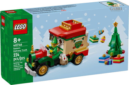 LEGO ICONIC Auto Santův kamion 40746 STAVEBNICE