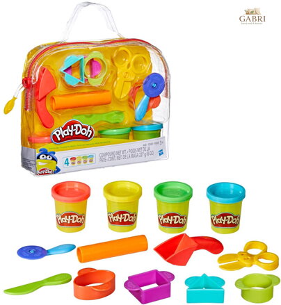 HASBRO PLAY-DOH Startovací sada kreativní set modelína s nástroji modrá
