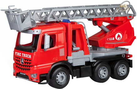 LENA WORXX Auto Mercedes-Benz Arocs funkční hasiči stříká vodu
