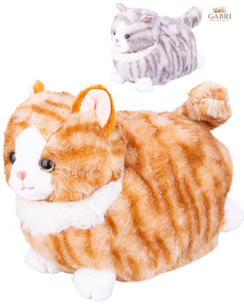 PLYŠ Kočka ležící 25cm Take Me Home 2 barvy *PLYŠOVÉ HRAČKY*