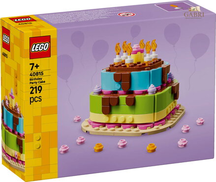 LEGO ICONIC Narozeninový dort 40815 STAVEBNICE