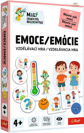 TREFL Hra Malý objevitel Emoce vzdělávací společenská hra