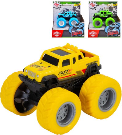 DICKIE Auto Monster Truck velká kola na setrvačník 3 druhy