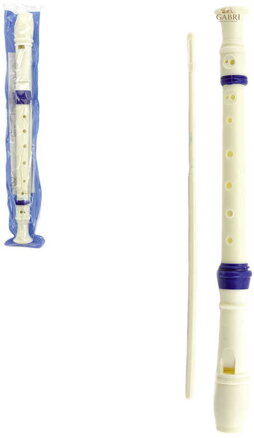 Flétna dětská 33cm s čistítkem v plastovém obalu *HUDEBNÍ NÁSTROJE*