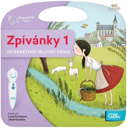 ALBI Kouzelné čtení Kniha interaktivní Zpívánky 1 III.
