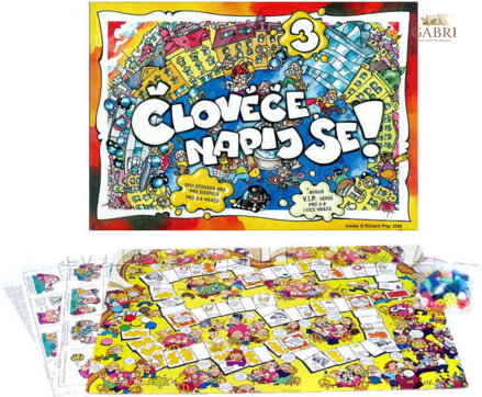 PILGR Hra Člověče napij se 3 *SPOLEČENSKÉ HRY*