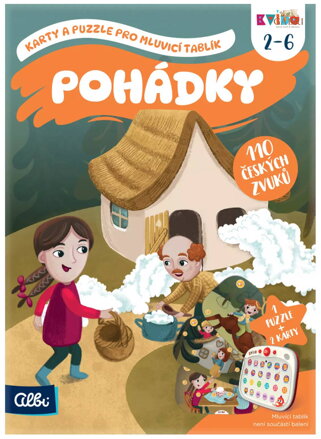ALBI KVÍDO Pohádky Karty a puzzle pro Mluvicí tablík (rozšíření)